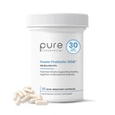 Pure Therapro Rx Power Probiotic 100B | 30 산성 방지 캡슐 - 1 개월 공급 | 4 Proven Strains 100 Billion CFU | Flora Balance & Digestion | NO Refrigeration Required | Non-GMO | 제로 필러