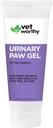 Cats 용 Vet Worthy Urinary Paw Gel - 건강한 Urinary Tract 및 Bladder Health를 지원하는 고양이 보충 - Cranberry Extract, L-Lysine 및 비타민 C - 살몬 맛, 3oz를 가진 펠린 보충
