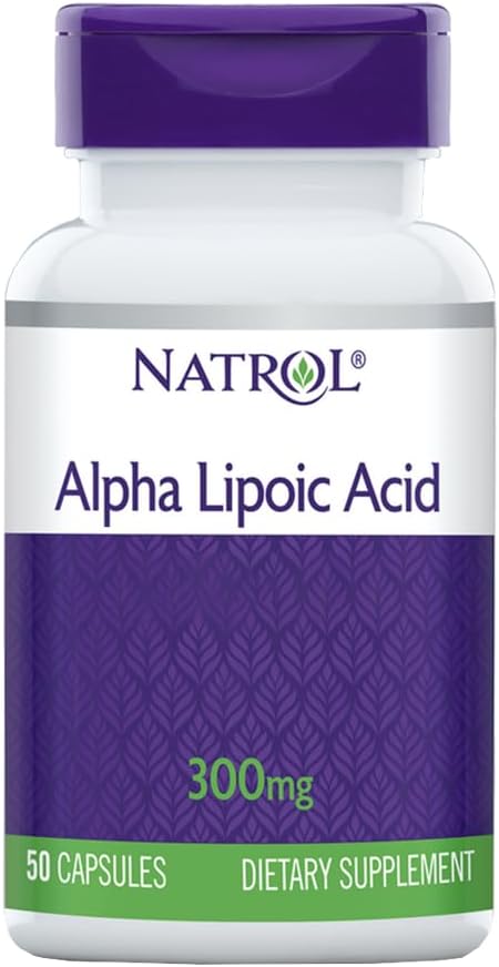 Natrol 알파 Lipoic 산 300mg 캡슐, 50의 조사 (3의 포장)