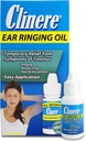 Clinere Ear Ringing Oil Relief, Ear Drops to Help Stop Ringing in The Ears, Tinnitus Relief, Ears, Pain and Discomfort, Relieves Ear Ringing, Buzzing, Clicking with Homeopathic Oil, .5 fl