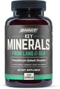 Onnit 열쇠 무기물: 칼슘, 마그네슘, Molybdenum 및 Iodine 보충교재 (120ct)