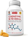 ANDREW LESSMAN Coenzyme Q-10 300 mg 120 캡슐 - 에너지 생산 및 최적 키 조직 기능, 안티 - 산화 지원, 노화 방지, B-Complex. 삼키기 캡슐에 쉬운