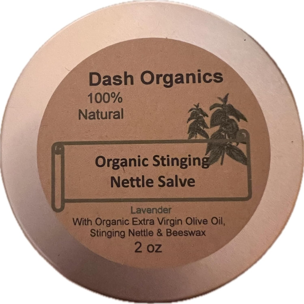 Lavender Essential Oil의 유기 치유 스팅 쐐기풀 | Nettle Ointment | One Nettle Balm 2oz