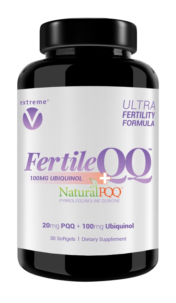 FertileQQ ULTRA Ubiquinol (QH) 플러스 PQQ는 BOOST Mama의 2B 자연적인 재생산 지원, Mitochondria 계란 세포 건강의 지원을 위한 #1 공식 - 의사 추천된 비료 공식.