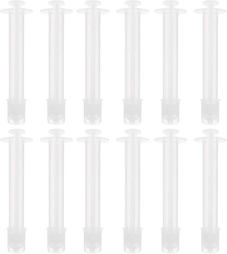 GLEAVI 좌약: 20pcs Lube 발사기 인젝터 Hemorrhoid Applicators Hemorrhoid 여성 Yoni 진주를 위한 크림 연고 주사통