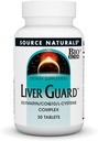 Source Naturals Liver Guard - Silymarin, CoQ10, N-Acetyl Cysteine Complex - 30 정제