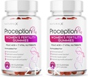 여성용 불임 - Myo-Inositol, Folic Acid, Biotin, B Vitamins - 여성용 불임 지원, 호르몬 균형, Ovulation, Prenatal Conception (60 Gummies, 2 Pack)