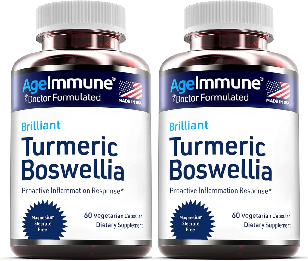 65% Boswellia Serrata 추출물을 가진 심황 보충교재는 Bioperine로 까만 고추로 - Inulin - 건강한 염증 응답 및 Gut 건강 - 60의 캡슐 - 2 팩을 가진 심황 쿠민 95% 추출물을 -