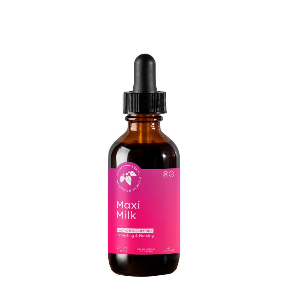 산 Meadow 허브 Maxi-Milk- 천연 액체 Lactation 지원 Breast 우유 생산 신속 하 고 효과적으로 Breastfeeding 엄마에 대 한 - 2 oz