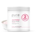 Pure Therapro Rx Just Relax Cherry - 60 서빙 | 지원 Relaxed Mood & Healthy Blood Pressure | Myo-inositol, Di-Magnesium Malate, GABA, 타우린, & L-Theanine