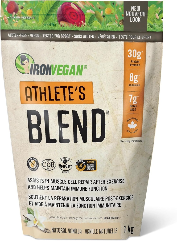Sprouted Protein Athletes 혼합 바닐라, 1000 GR