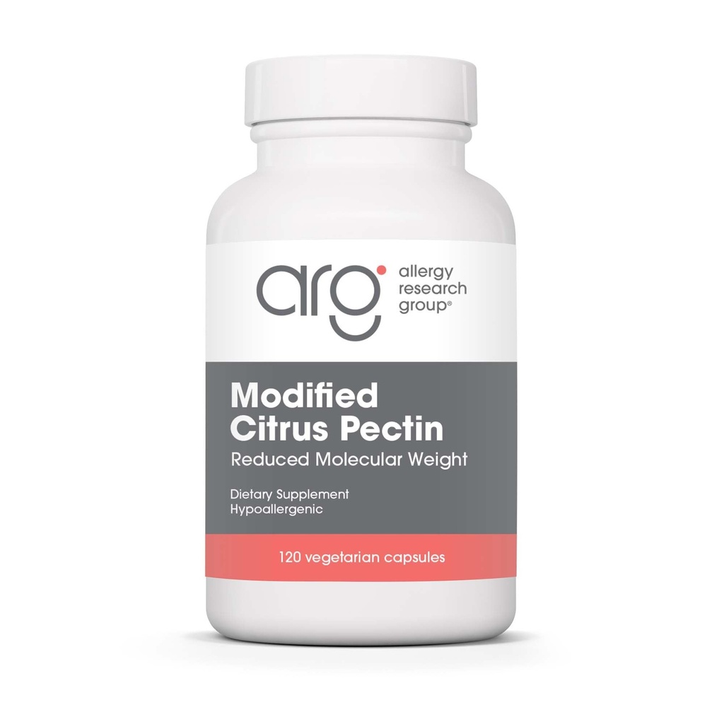 알레르기 연구 그룹 변경된 감귤류 Pectin - 자연적인 Detox와 Cleanse를 위한 규정식 보충교재, 감소된 분자량을 가진 감귤류 Pectin 분말 캡슐 - 120 채식 캡슐