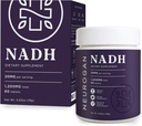 Neurogan NADH 정제 - 서빙 당 20mg, 60 Ct - 세포 에너지, 건강한 시효, 인지, 심장 건강 보조 식품 - Nicotinamide Adenine Dinucleotide Hydride 감소 NAD 보충