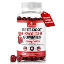 포도씨 추출물을 가진 극단적인 Beetroot 공식 & COQ10 100mg, 순환 에너지 & 교류를 위한, 1500mg Beet 뿌리 Gummies 추출물 글루텐 자유로운 60