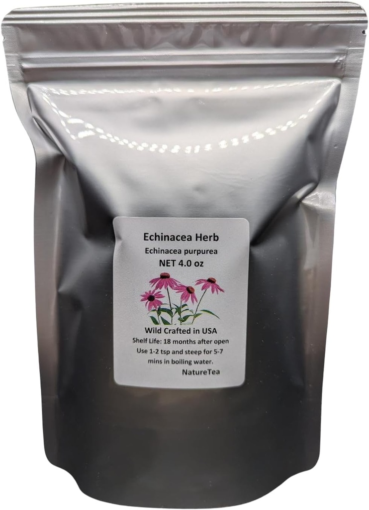 Echinacea 허브 - Echinacea purpurea 느슨한 잎 C/S 자연에서 100% (1개 oz)