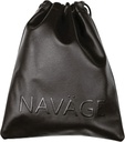 Navage Travel Bag (Black) - 여성과 남성을위한 Vegan 가죽 여행 파우치 - Navage Nasal Irrigation System 용 맞춤형 소형 파우치 - Versatile Drawstring 파우치 및 메이크업 백 (8.25 "x10.25")