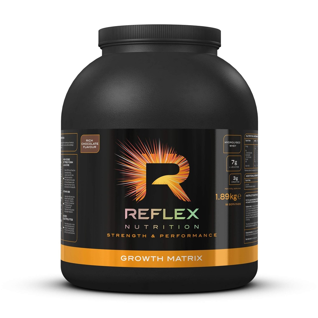 Reflex 영양 성장 모체 분말 부유한 초콜렛 1.89 Kg