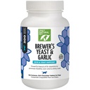 천연 애완 동물 Brewer의 효모 및 마늘 Chewables - 개를위한 모든 자연 향낭 & Tick 예방 - B 비타민과 Fortified - 건강한 피부 & 코트를 홍보 - 300 개 정제