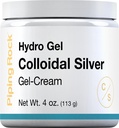 Piping Rock Colloidal 실버 크림 | 4 oz | 스킨 | 하이드로 젤 크림 | 비 GMO, 글루텐 프리