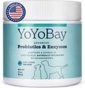 개를위한 Probiotics, Gut 건강 및 소화 건강, 효모 균형, 면역 지원, 개 Probiotics 및 소화 효소, 이상 1 억 CFUs, 60 소프트 체스