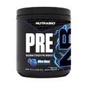 NutraBio Preworkout Powder, Blue Razz| 폭발 에너지, 레이저 초점, 극단 펌프| 남성용 사전 운동| 성능, 내구력, 전력 복합체, 카페인, 전해질