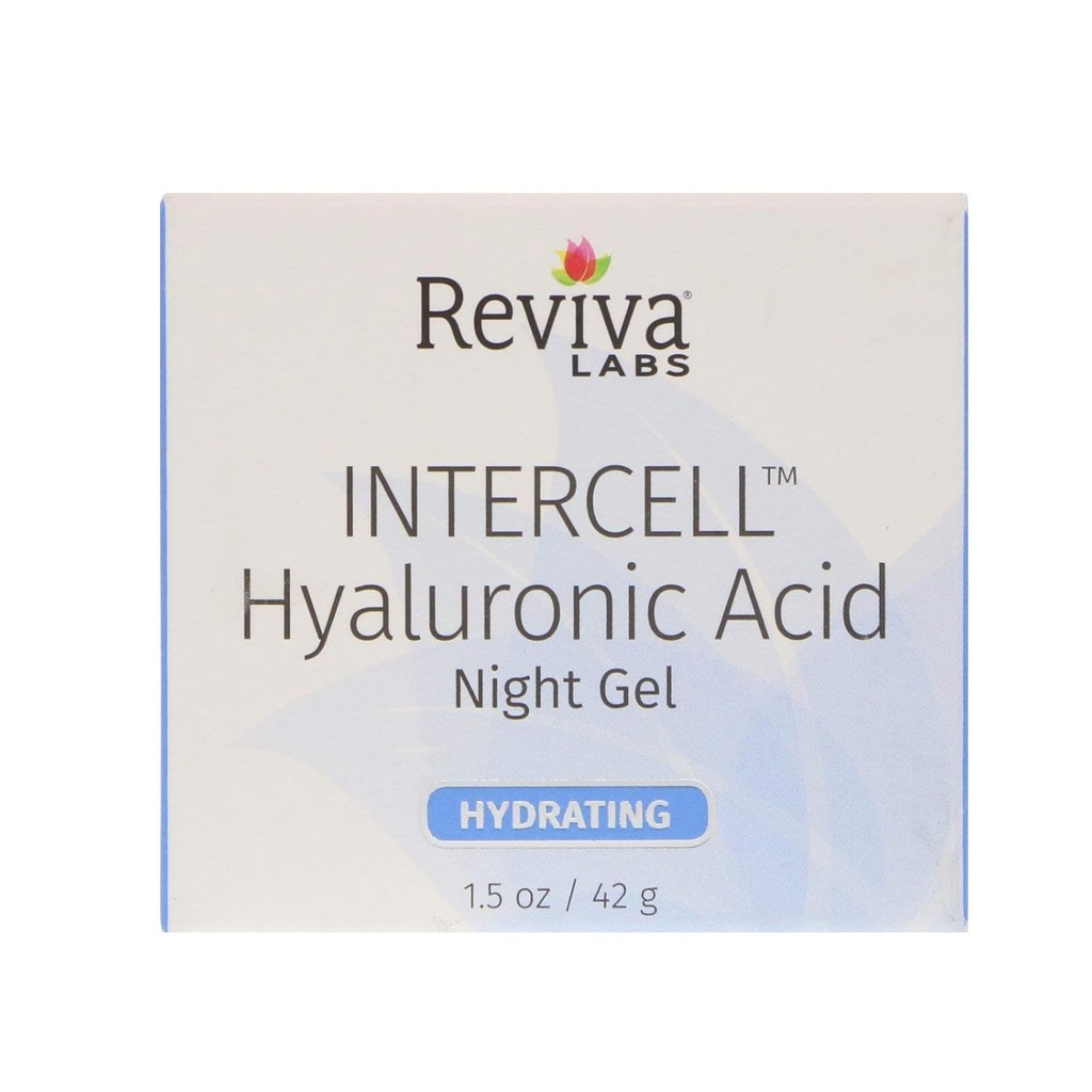 Hyaluronic 산 1.50 oz를 가진 Reviva Intercell 밤 젤