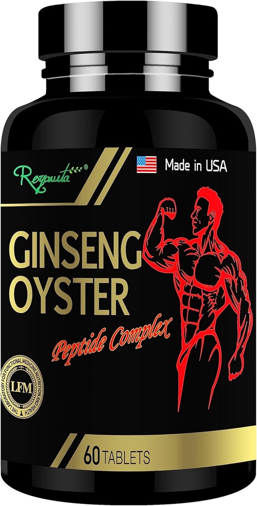 Ginseng&Oyster Complex 정제는 당신의 에너지와 면역 체계를 밀어넣기 위하여, 1개의 A 일 남자의 건강 Ginseng&Oyster Complex 공식, 남성 증진 보충교재, 60의 정제/병, 15-Day 복용량 강화했습니다