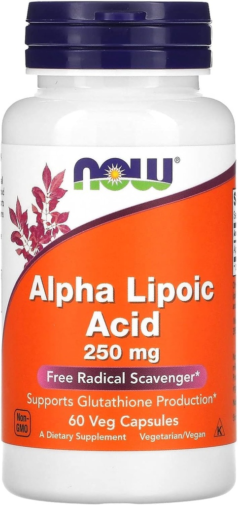 지금 음식 알파 Lipoic 산 250mg의 60 CT