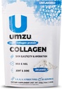 UMZU ZuCollagen Hydrolyzed Protein Powder | 건강한 모발, 피부, 손톱, 관절 및 Gut를위한 5 콜라겐 펩타이드 유형 | 저 칼로리, 고단백 (20g Protein per Serving | Unflavored)