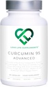 Curcumin 95 고급, 60 캡슐, 고 강도 Curcumin (터치의 활성 성분) 95 % Curcuminoids + BioPerine® (블랙 페퍼 추출물), 비타민 D, 토마토 및 생강 뿌리, GMP 승인