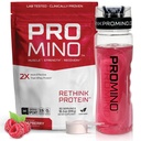 Promino® Essential Amino Acid Muscle 음료 - 2X Whey보다 효과적인 - 스포츠에 대한 NSF 인증 - Sugar-Free Recovery Fuel - Raspberry, 30 서빙