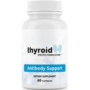 항체 지원 - Thyroid 항체 지원은 Nigella Black Cumin Seed, Selenium 및 Inositol을 결합하여 Thyroid 항체 및 Thyroid Cell을 낮추는 데 도움이됩니다.