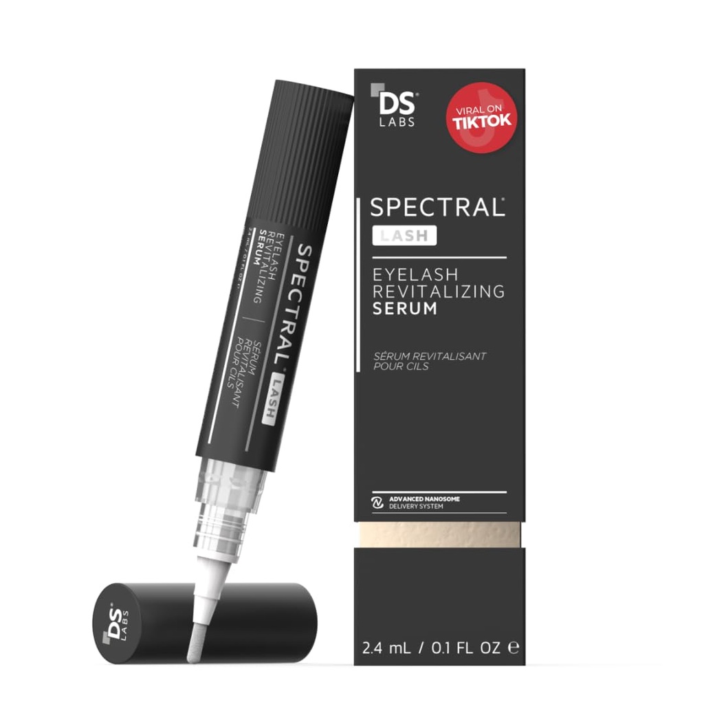 DS Labs Spectral.LASH 속눈썹 조절 혈청 - 더 긴, 풀러, 더 두꺼운, 래시 확장, 오일 프리, 파라벤 및 황산 무료, Cruelty 무료에 대한 세탁, 안전