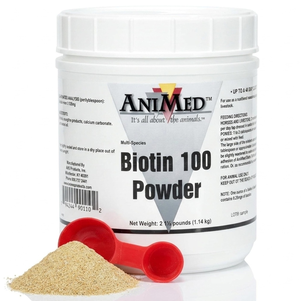 AniMed Biotin 100 2.5 파운드 ...
