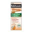 Robitussin 꿀 DM 최대 기침 플러스 가슴 혼잡, 성인 공식 - 8 Fl Oz.