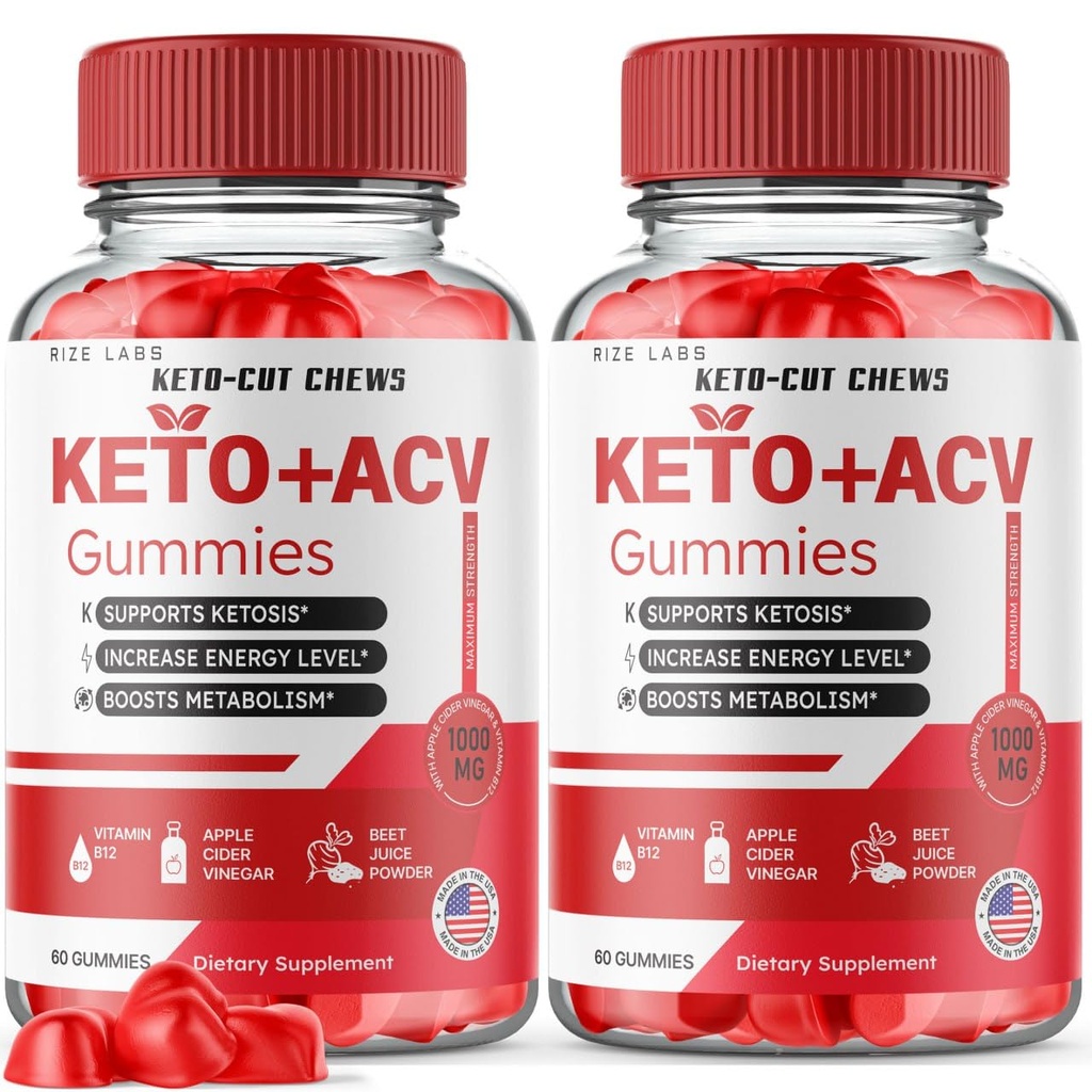 (2 팩) Keto-Cut Chews ACV Gummies - Keto-Cut Chews Premium Keto ACV for Advanced Weight Loss, Keto + ACV Gummy, Keto Cut Chews 최대 강도 보충, KetoCut Chews 리뷰 (120 Gummies)