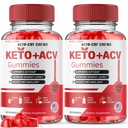 (2 팩) Keto-Cut Chews ACV Gummies - Keto-Cut Chews Premium Keto ACV for Advanced Weight Loss, Keto + ACV Gummy, Keto Cut Chews 최대 강도 보충, KetoCut Chews 리뷰 (120 Gummies)