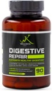 다이제스트 수리 5-in-1 plus 7 Digestive Enzymes and 6 Strains Probiotics with 3 Billion CFUs+Probiotic | 개량 구트 및 소화 | 자연적인 성분 | 30 일 | 90 캡슐 | 3/day