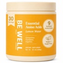 켈리 에센셜 아미노산 레몬 분말 보충 식물 기반 (10.2oz) BCAA 9 EAA의 잘
