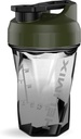 HELIMIX 1.5 Vortex Blender Shaker Bottle Holds Upto 20oz | Blending Ball or Whisk | USA Made | 휴대용 사전 운동 호리한 단백질 음료 쉐이커 컵 | Mixes 칵테일 스무디 쉐이크 | Top Rack Safe