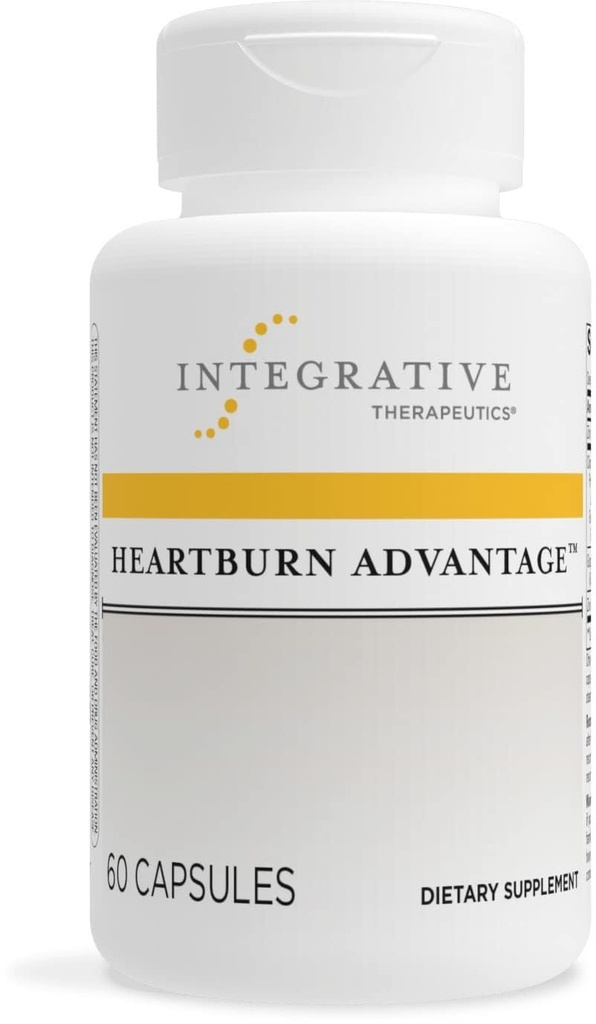 통합 Therapeutics Heartburn 이점 - Occasional Heartburn, Bloating & Nausea*에 대한 지원 - 소화 및 GI 건강 지원 보충교재 글루텐 자유로운 & 낙농 자유로운 - 60의 캡슐 (60의 서빙)