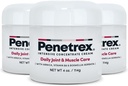 Penetrex 합동 & 근육 치료 - 뒤, 목, 손, 발을 위한 소결 안락 - Arnica, 비타민 B6 MSM & Boswellia - 4oz 크림 (3 팩)를 가진 우수한 전체적인 몸 문
