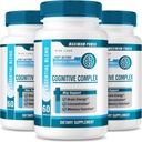 실험실을 rize - Cognitive Complex Capsules – Alertness, Memory Support 및 Everyday Wellness를 위한 균형 잡힌 혼합을 가진 일일 포커스 & 클라리티 공식 | 성인을 위한 간편한 케이크 알약 (180 캡슐)