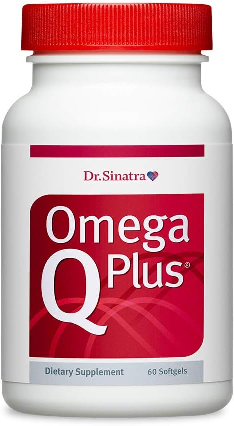 Dr. Sinatra Omega Q Plus– Omega-3 및 CoQ10 보충교재는 CoQ10의 50 mg를 가진 매일 심장 건강 지원을 제공하며 산화 방지제 힘 (60 softgels)를 제공합니다