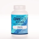 철과 AdvoCare CorePlex - 비타민 A, B-6, B-12, C & E를 가진 Multivitamin - 또한 Thiamine, Folic 산 & 마그네슘 - 180 모자를 포함합니다