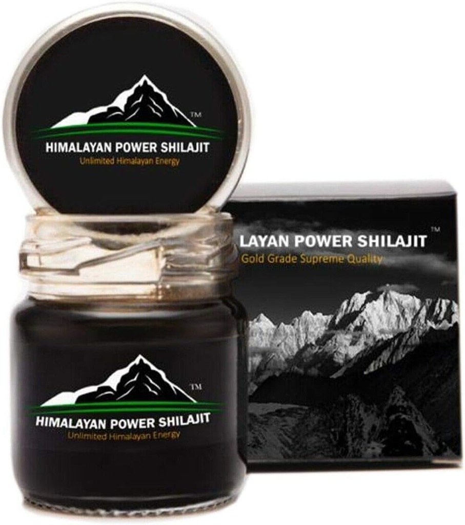 50 그램 – Purest Himalayan Power Shilajit Resin – 골드 등급 100 % 순수 Shilajit- Fulvic Acid & 85 + Trace Minerals Complex 에너지 및 면역 지원