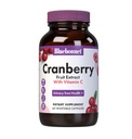 Bluebonnet Nutrition Cranberry 과일 추출물, Urinary Tract Support*, Non-GMO, Kosher-Certified, Vegan, Gluten-Free, Soy-Free, Dairy-Free, 60 야채 캡슐, 60 서빙