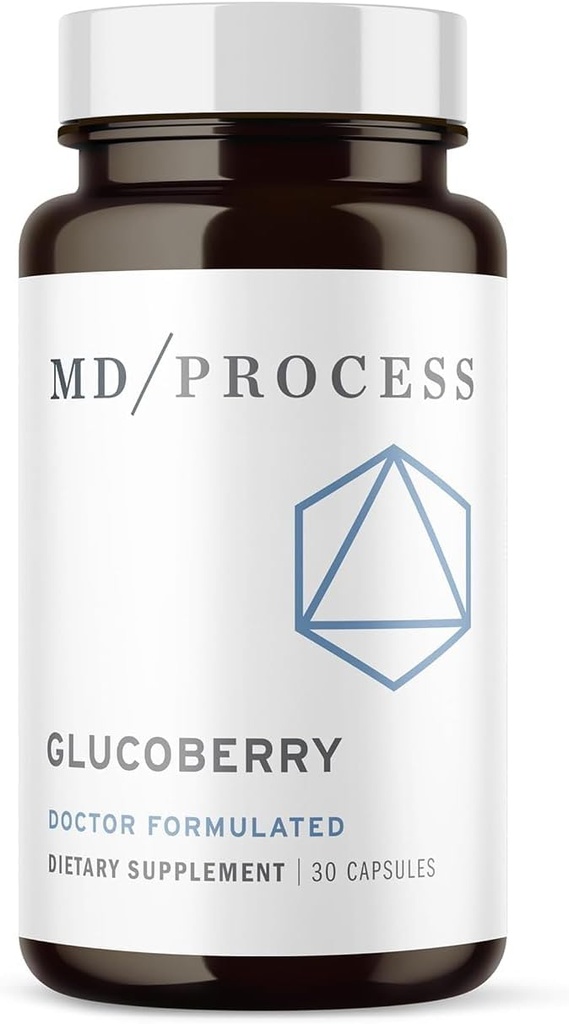 GlucoBerry Maqui Berry Extract with Chromium Picolinate for Blood Health Support - Biotin and Gymnema Sylvestre - 의사 공식화 - 30 캡슐