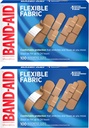 BAND-AID 상표 기억 직물 직물, 퀼트 원조 안락 패드 & Hurt 자유로운 패드를 가진 가동 가능한 직물 접착성 붕대; Minor 커트, 스크랩, & 부상, 분류된 크기, 2 x 100 조사를 위한 부상 배려