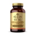 Solgar Niacin (비타민 B3) 500 mg, 100 야채 캡슐 - 에너지 대사 - 비 GMO, 비건, 글루텐 무료, 낙농장 무료, 고셔 - 100 서빙